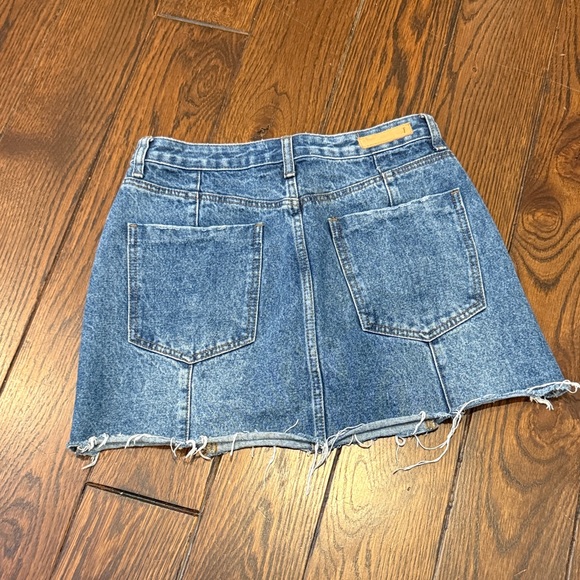 Classic Blue Denim Mini Skirt - Picture 2 of 2